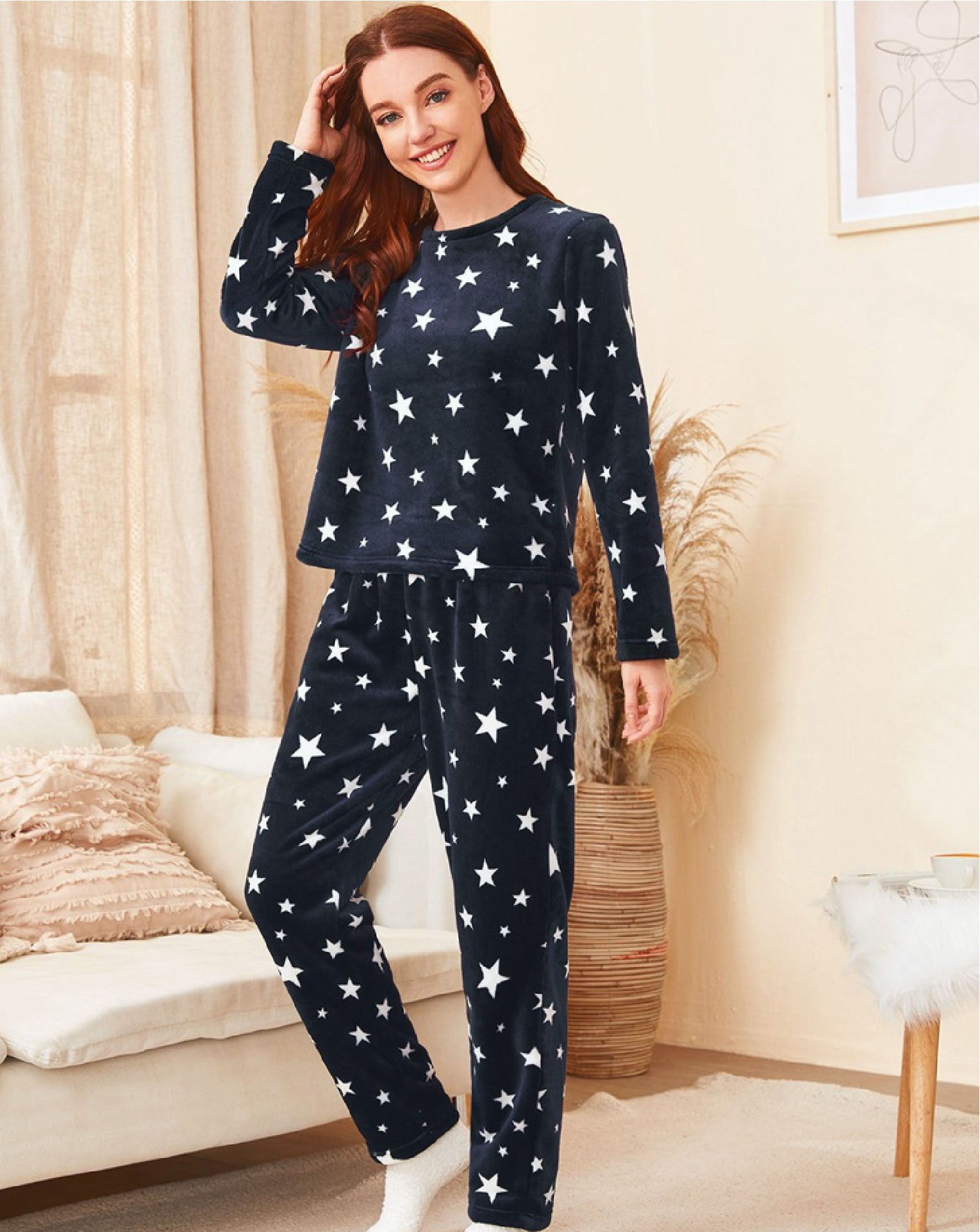 Pyjama - Stars - Blauw - 2 delig