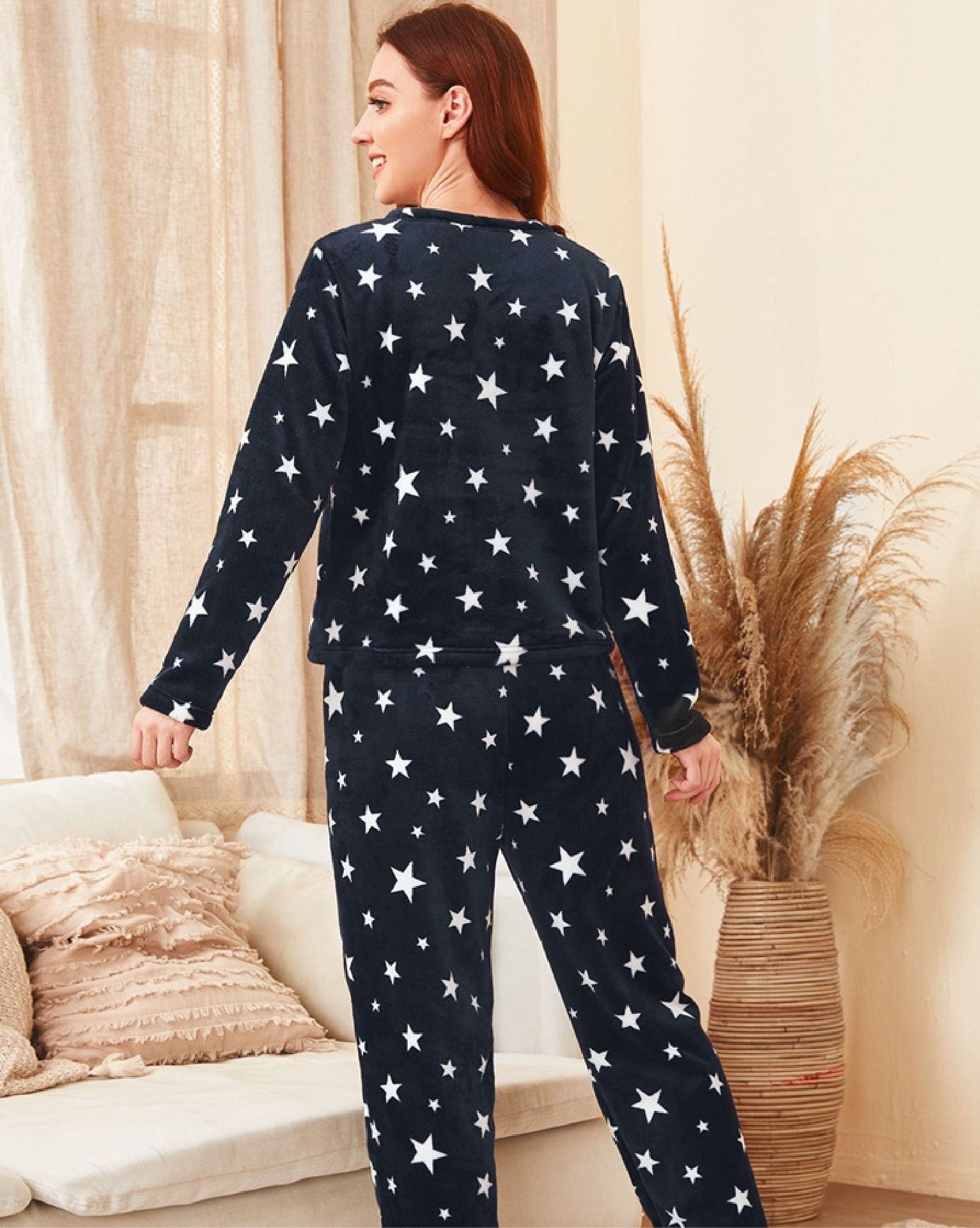 Pyjama - Stars - Blauw - 2 delig